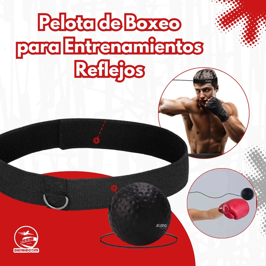 PELOTA DE BOXEO ENTRENAMIENTO REFLEJOS